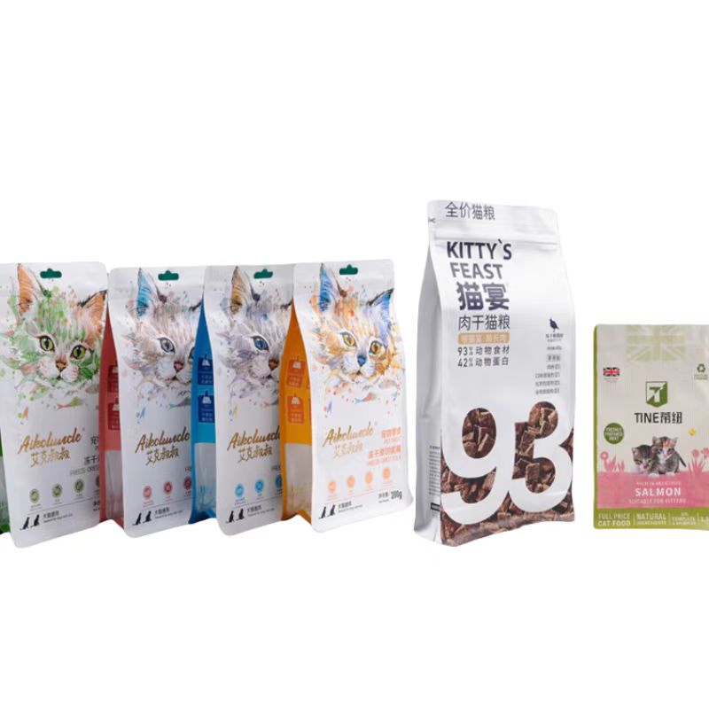 Pungă congelată pentru ambalare hrană pentru câini