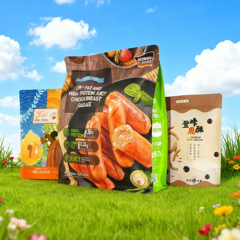 Pungi de ambalare pentru fructe uscate și nuci din hârtie kraft ecologice